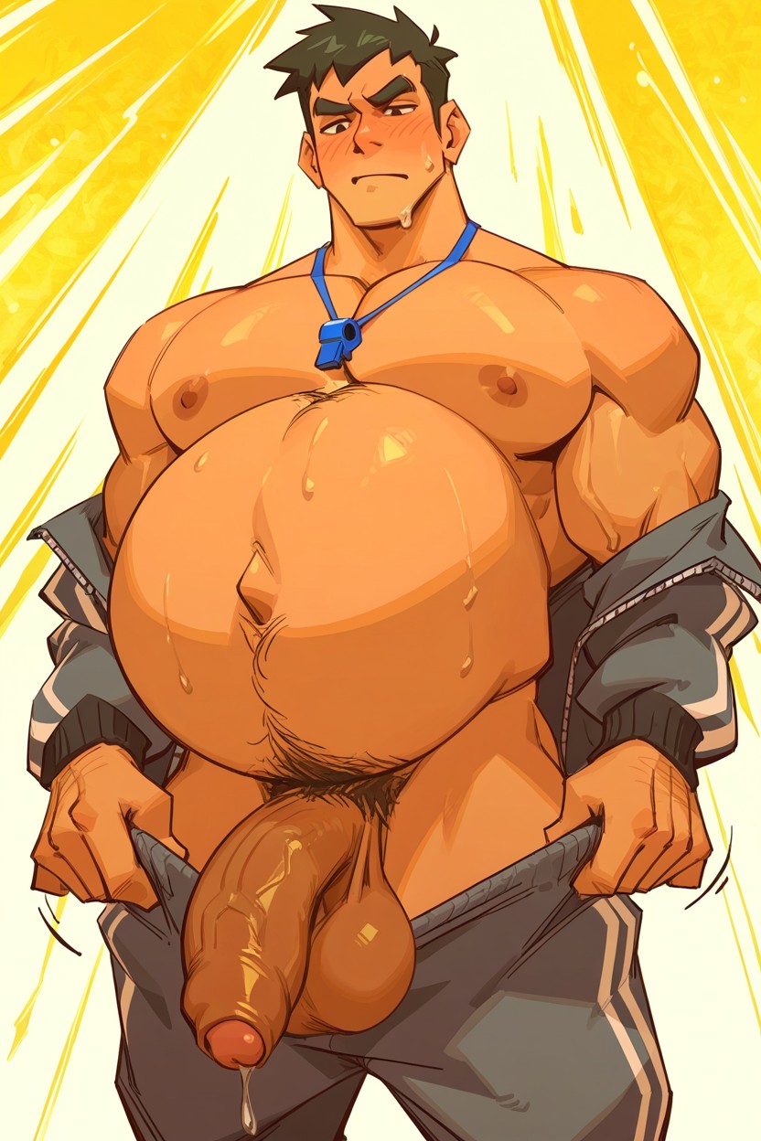 Big Dick, Black Eyes, Big Pecs Porno gay IA