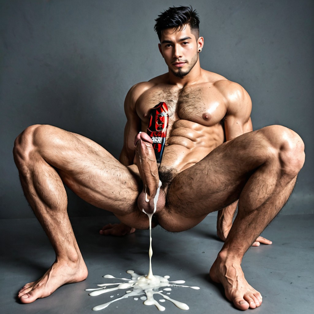 Wide Shot, Wet Penis, Ear Piercing Porno gay IA