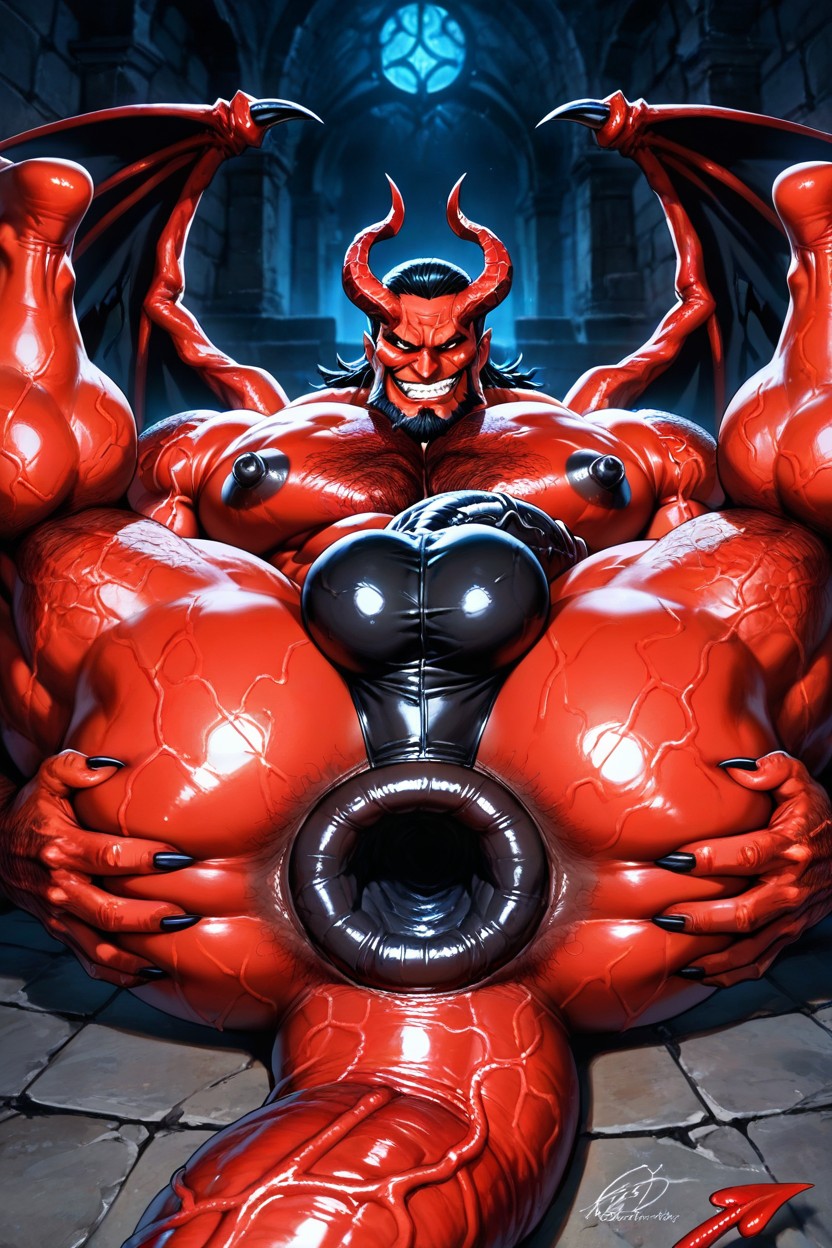 Hairy Body, Dynamic Angle, Devil From Hell AI同性恋黄片