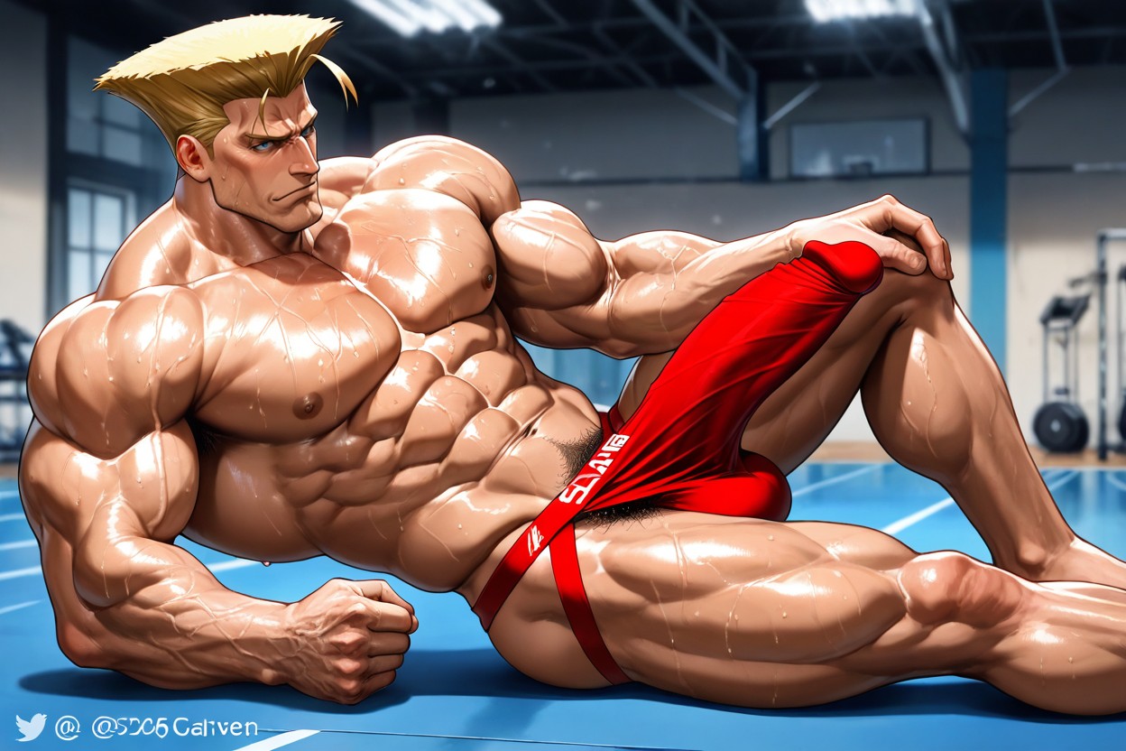 Strong Arms, Blond Hair, Jock Porno gay IA