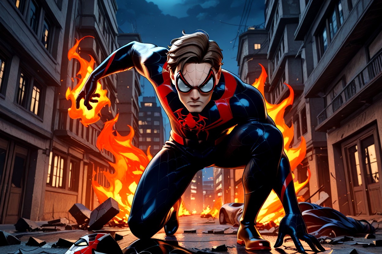 电影般的, Peter Parker Face, Keeping A Low Profile AI同性恋黄片