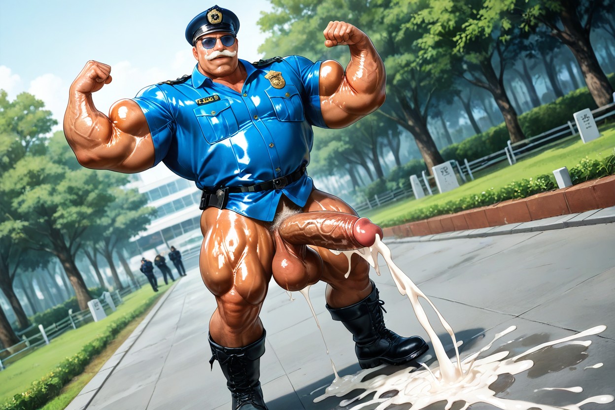 Long Penis, Erection, Japonais Porno IA Gay
