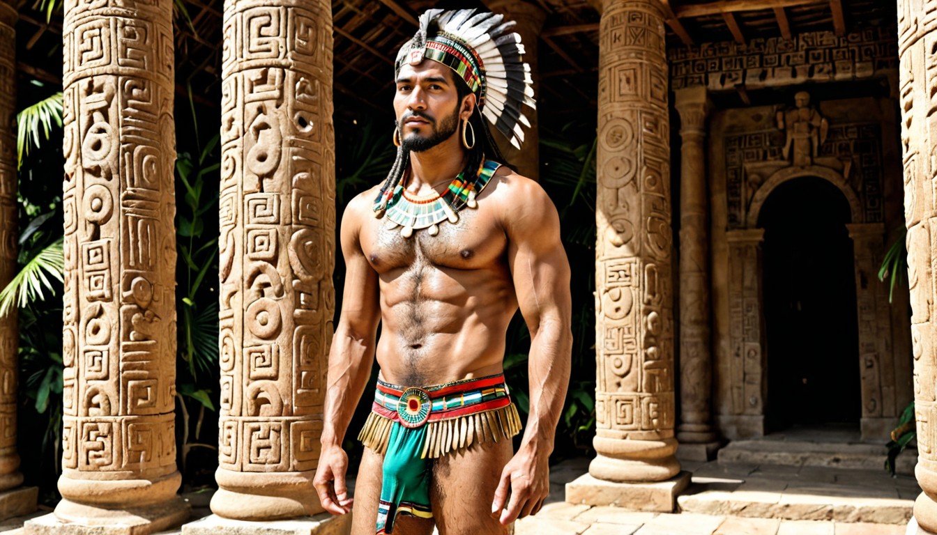 Erotic Atmosphere, College Hunk, Huge Saggy Flaccid Balls Under Aztec AI同性戀黃片