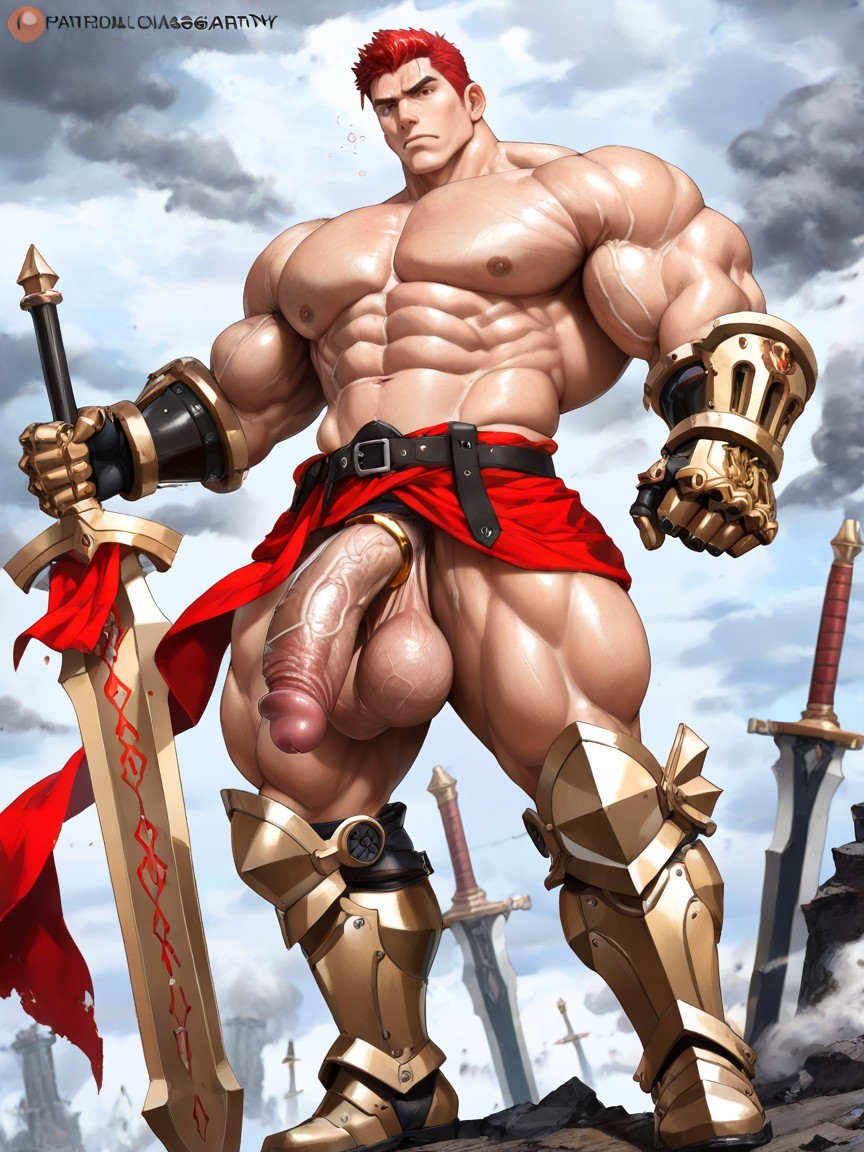 Detailed Hyper Handsome Face, 站立, Dutch Dynamic Angle AI同性恋黄片
