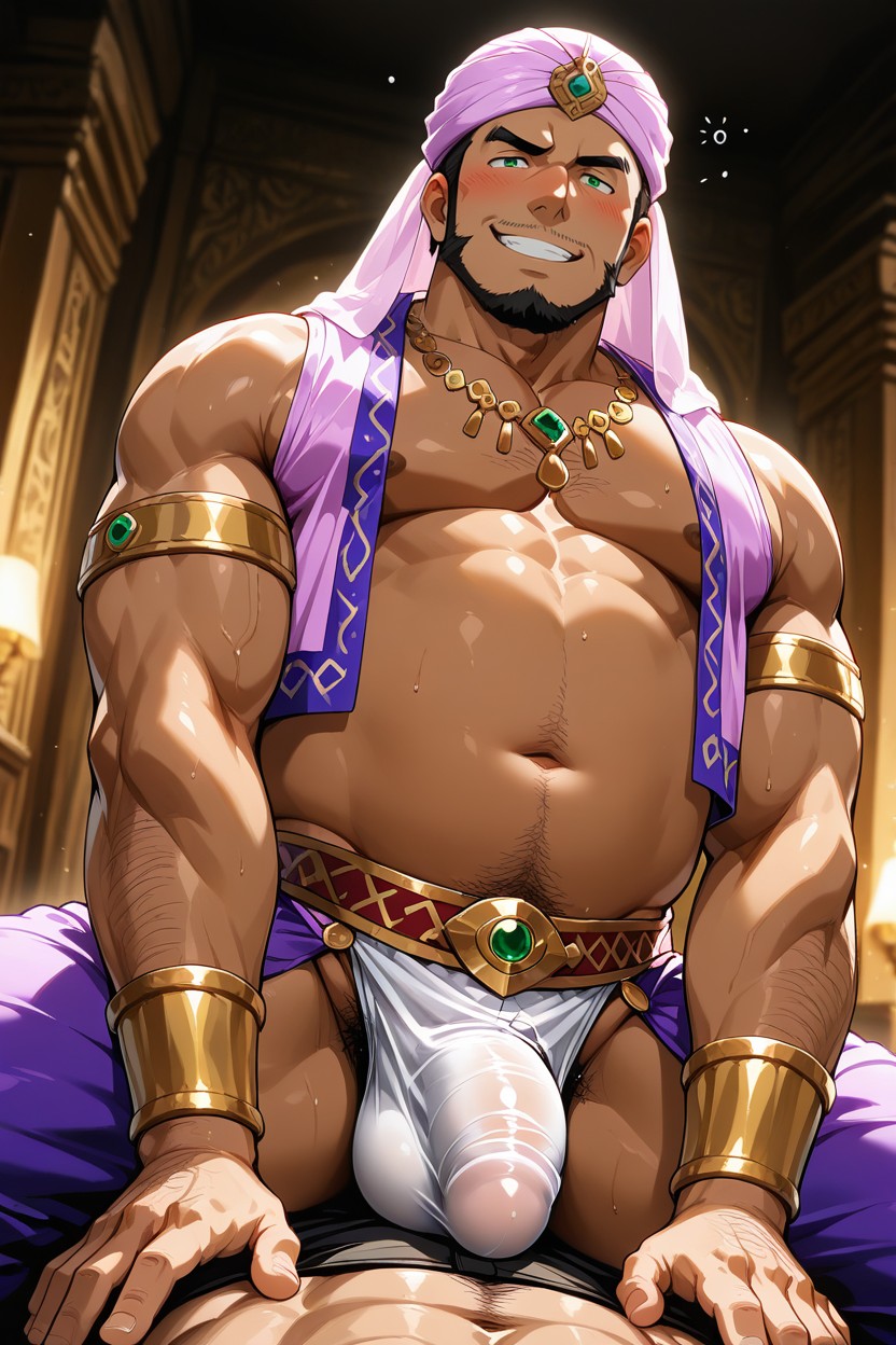 Brutish, 18+, Burly AI Gay Porn