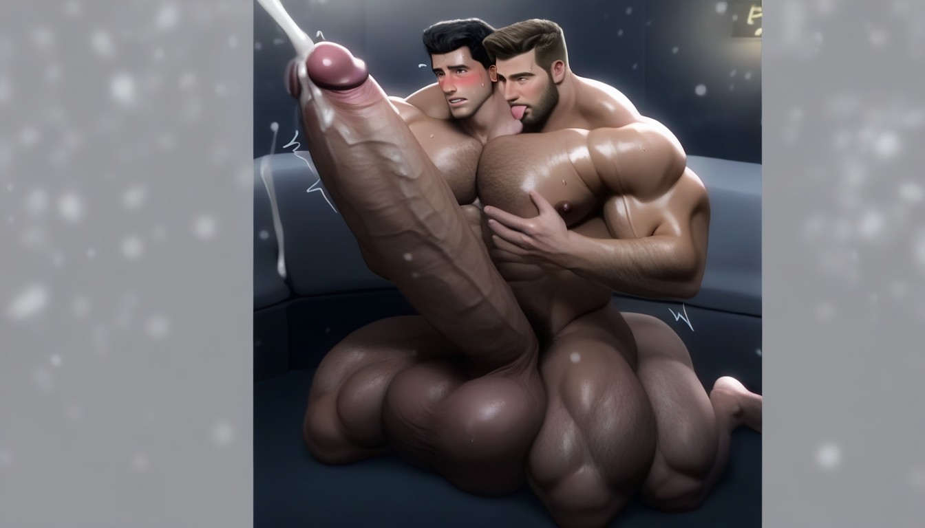 Hugging Cock With His Whole Body, Hq, Only Men Porno IA Gay