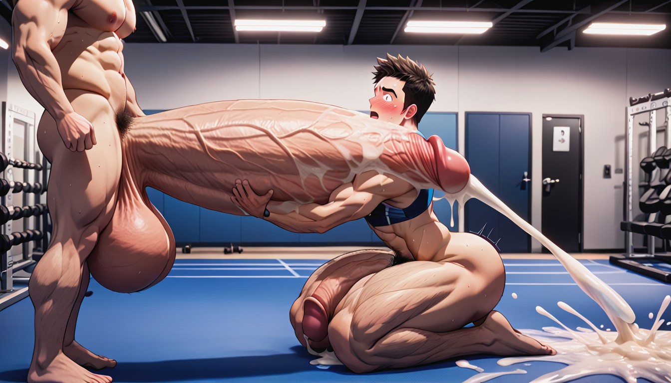 Photorealistic, Cum On Face And Chest, Clean Lines AI同性恋黄片