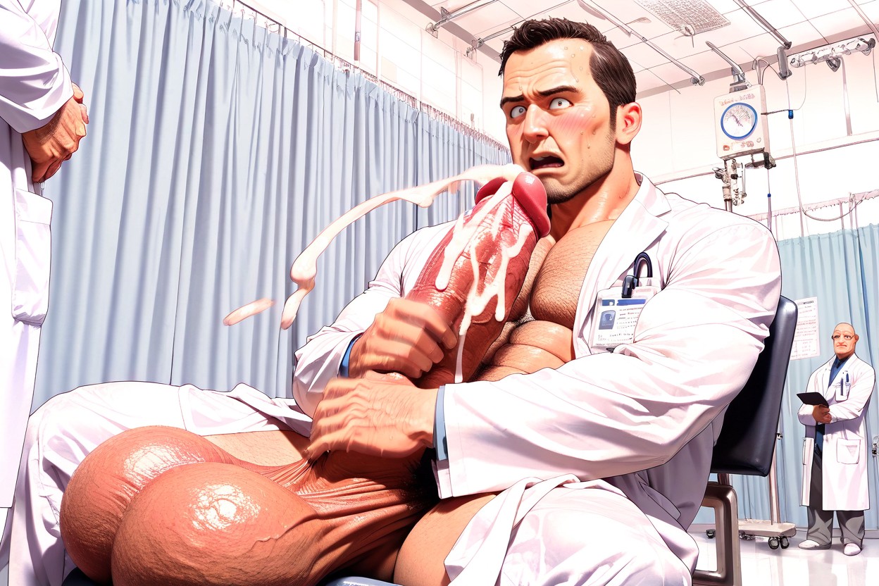 Uncensored, Hugging, Pressed Against Cock ゲイAIポルノ