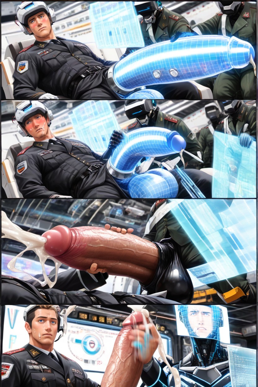 苗條, Penis Base Realistically Attached To Crotch, Impossibly Gigantic Cock Extends Many Meters AI同性戀黃片