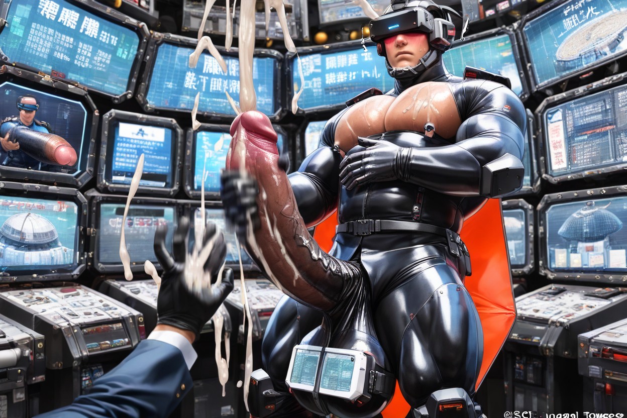 Colossal Fully Erect Uncut Hyperpenis, Sweating, Giant Balls AI同性戀黃片