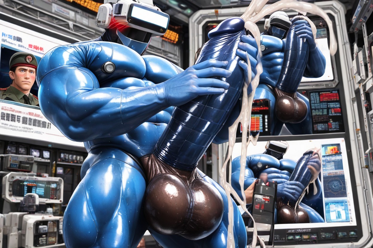 Motion Blur, Future, Hyper Excess Cum Facial ИИ гей порно