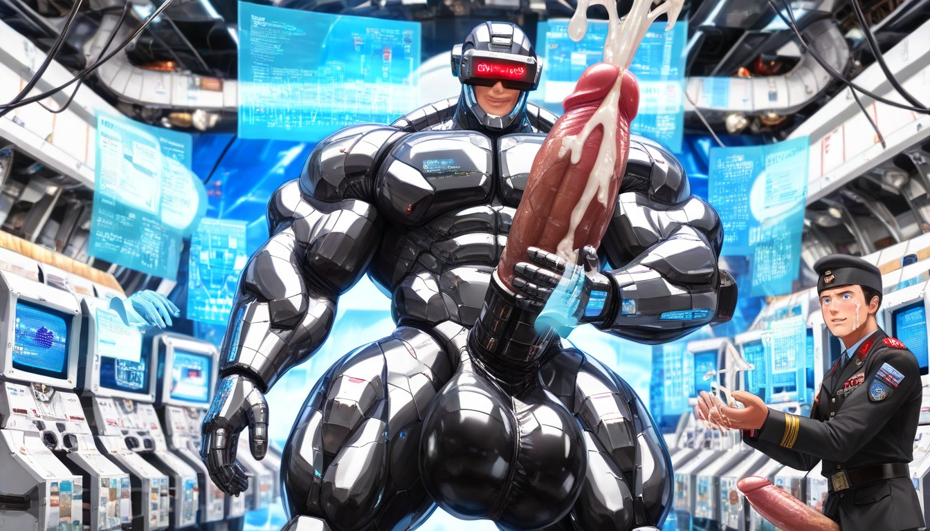 Military, Giant Balls, Gigantic Uncut Hyper Penis AI同性戀黃片