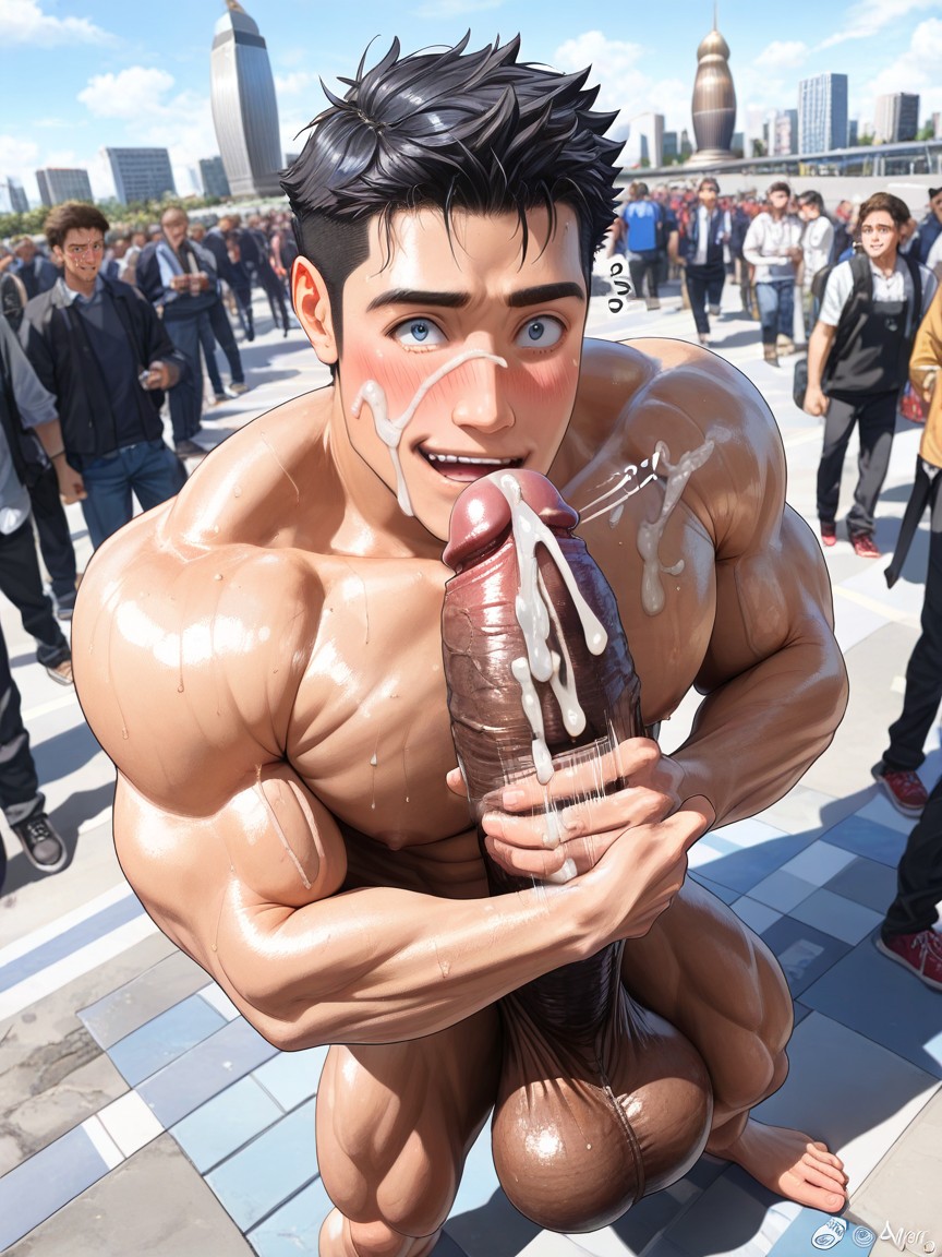 短髮, Giant Balls, Keishin Kondou Yoshinori Style AI同性戀黃片