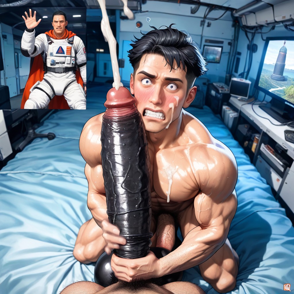 His Cock Is Much Taller Than Him, 精靈短髮, His Real Cock Towers Over Him AI同性戀黃片