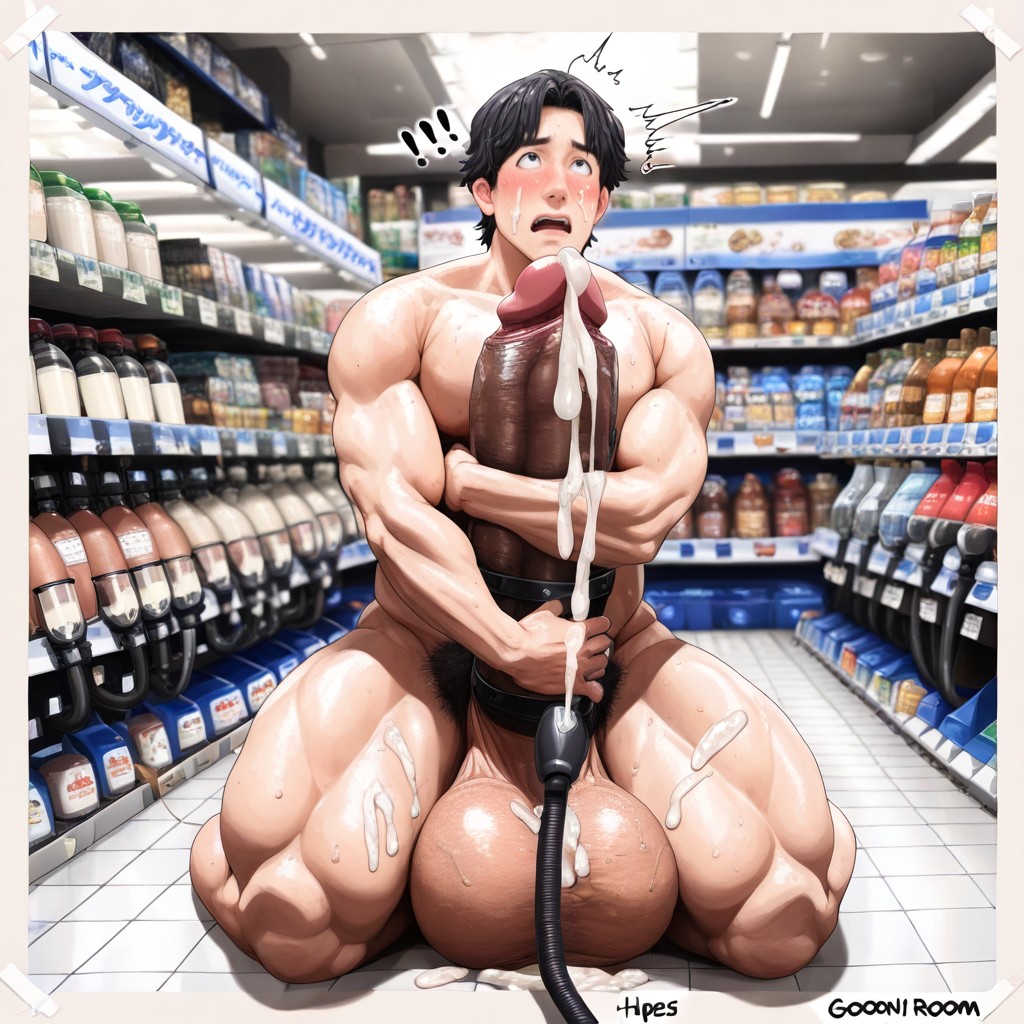 Male Only, Магазин Удобств, Fully Naked ИИ гей порно