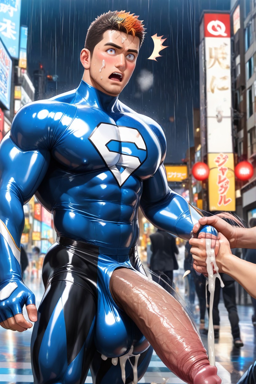 Frustrated, Japan, Exhibitionism AI Gay Porn