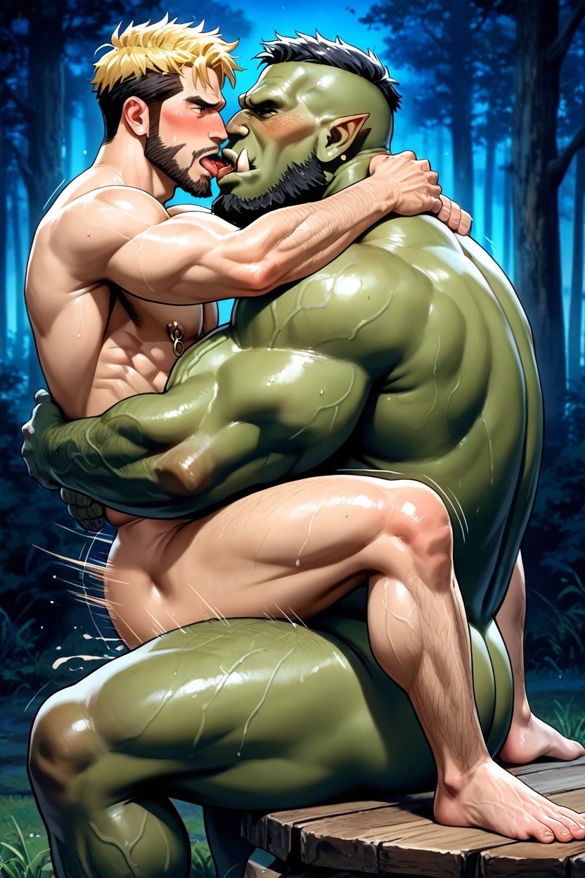 Tusks, 's Human Male, Naked AI同性戀黃片