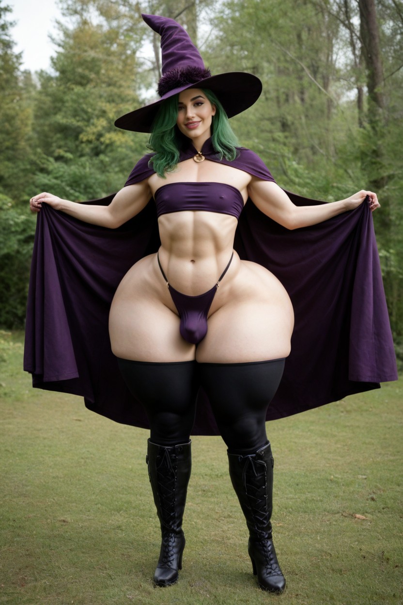 Giant Ass, Perfect Face, Massive Thighs AI Gay Porn