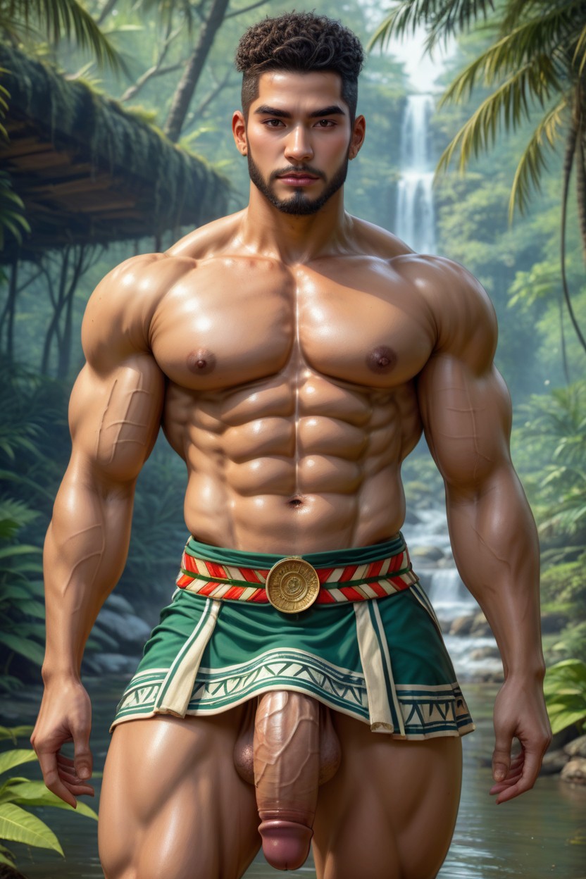 Forest, Asian, K AI Gay Porn