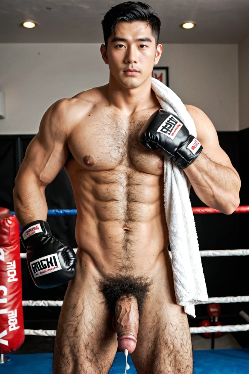Extreme Hairy Legs, College Korean Hunk, Hyper Hairy Pubes AI Gay Porn
