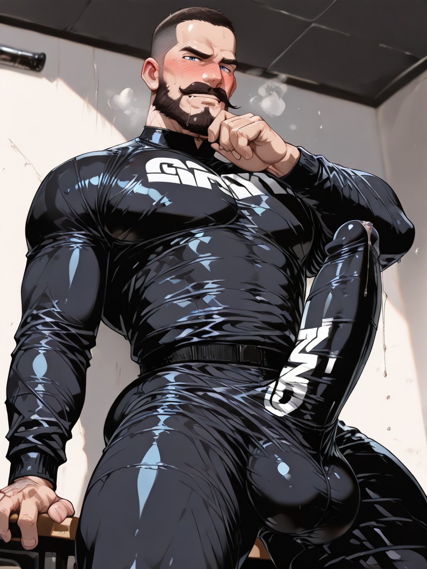 Nervous, Bulge Thicker And Longer Than Leg, Hyper Bulge Bigger Than Leg AI Gay Porn