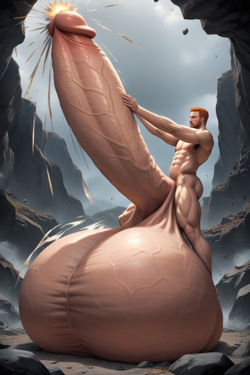 Extreme Oversized Hyper Balls, Balls Too Big, Growing Cock AI同性戀黃片