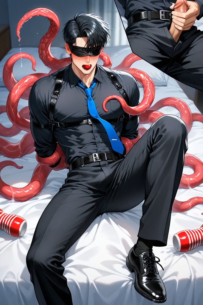 Help Masturbating For Him With Stroker, Black Hair, Tentacles Slime AI同性恋黄片