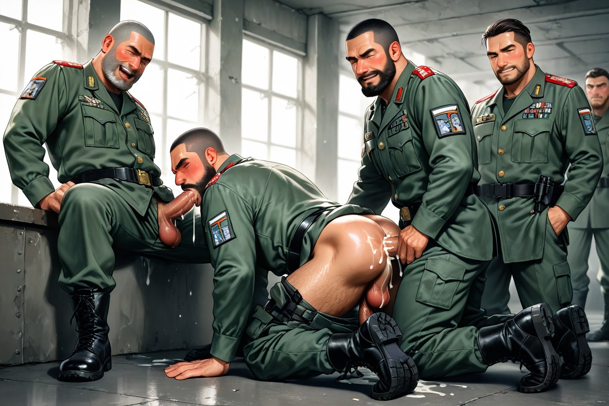 Hdr, Uniform, 25+ KI Schwulenporno
