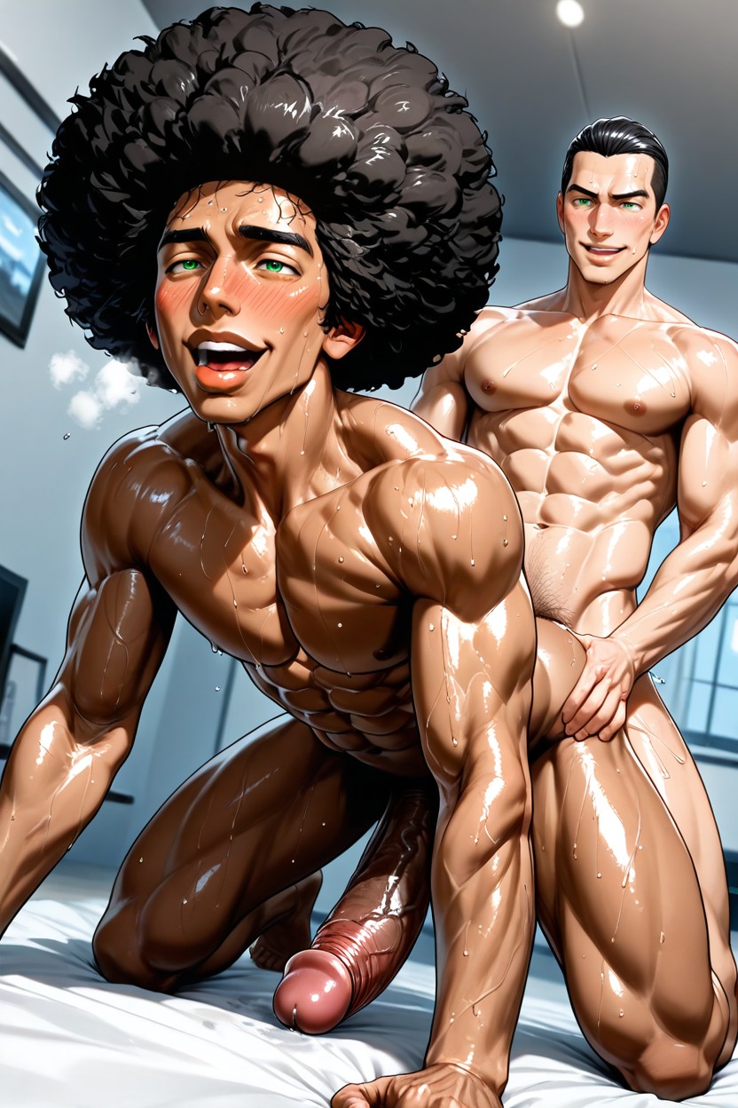 Cuerpo Completo, Giant Top, Thick Lips Porno gay IA