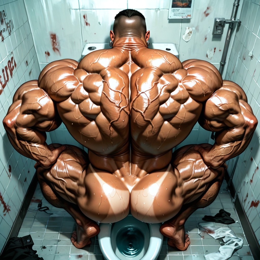 Darkness, No Hair On Forearms, Big Earrings AI Gay Porn