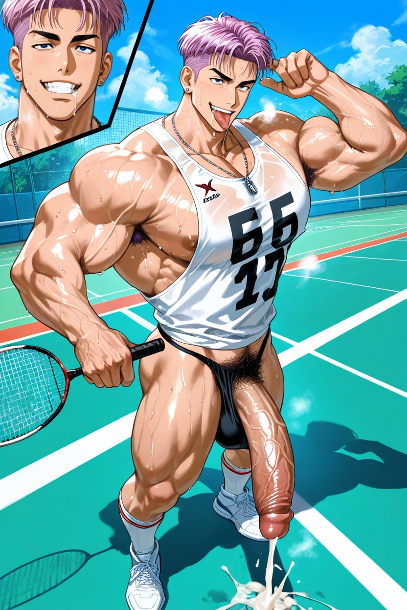 Massive Pec, 18+, Muscle Definition AI同性戀黃片