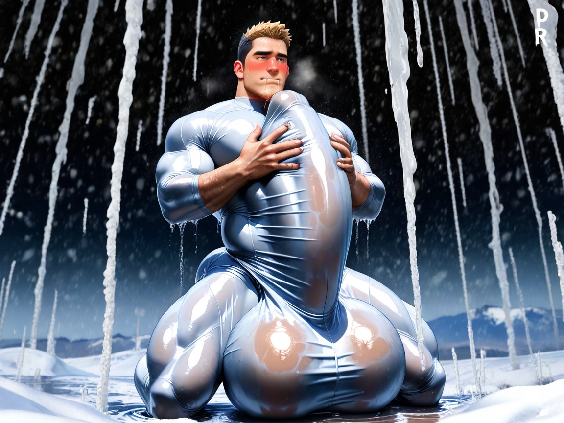Snowing, Uncensored, Gay Men AI Gay Porn