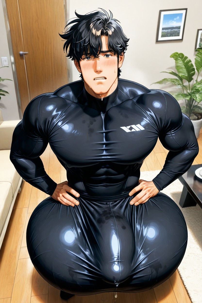 Solo, Gay, Only Men AI Gay Porn