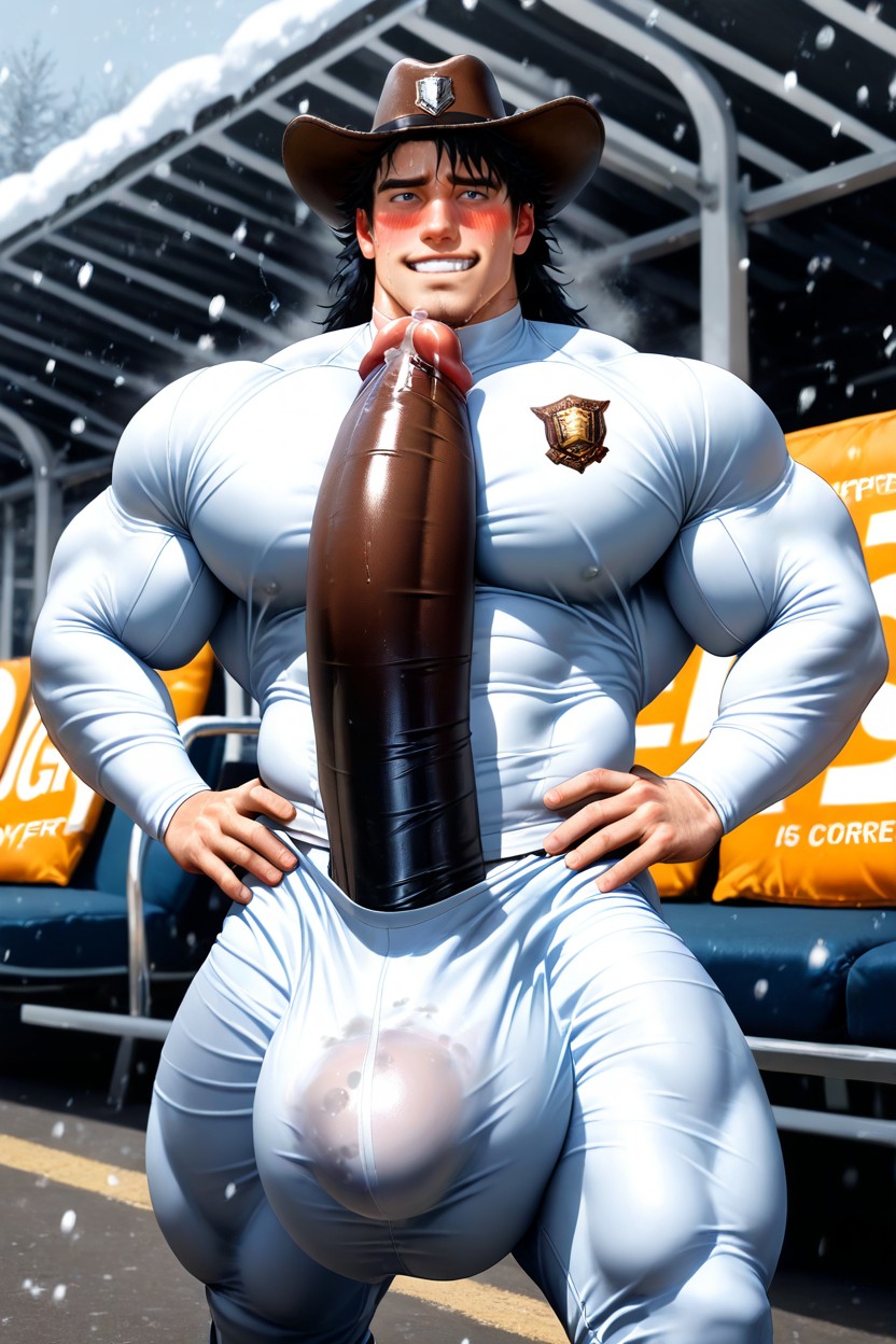 Solo, Form Fitting Clothing, Fully Upright Upward Boner AI同性戀黃片