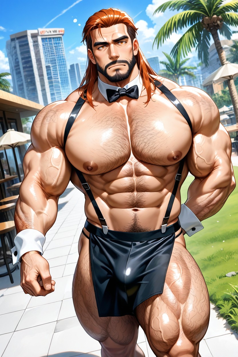 Straight, Hotel, Resort AI Gay Porn