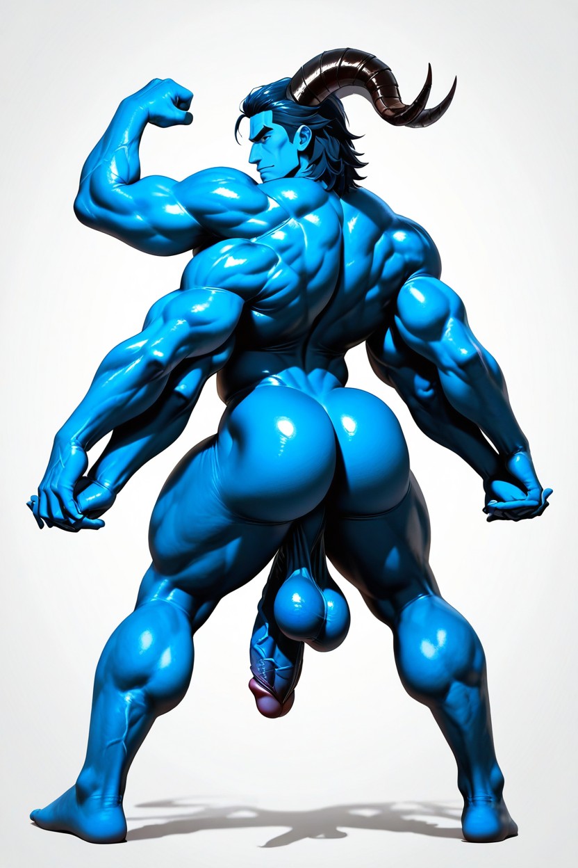 Blue Skin, 藍色皮膚, Action Figure AI同性戀黃片