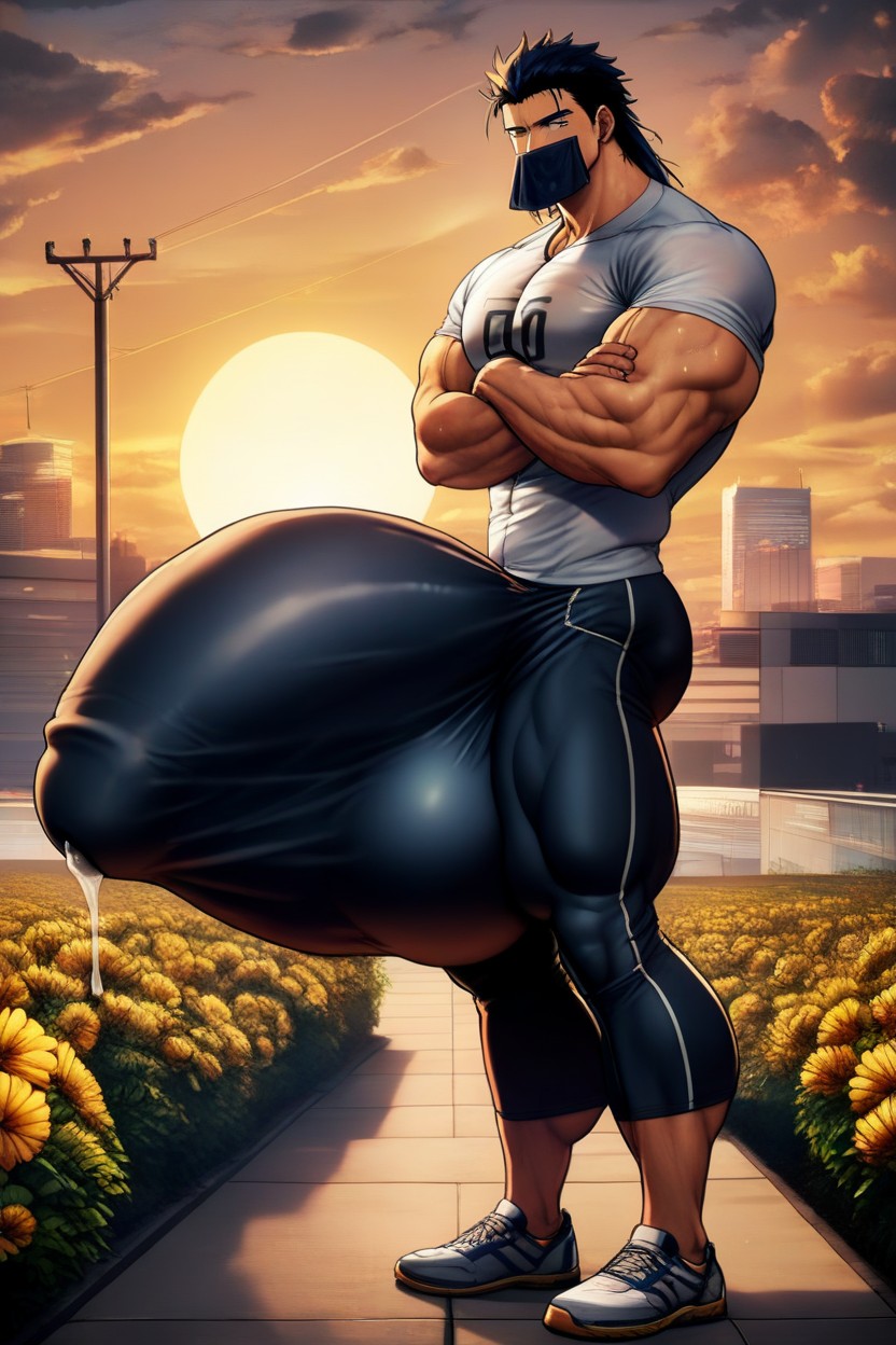 Nullqllun Artstyle, Tall Cock, Gazebo AI Gay Porn