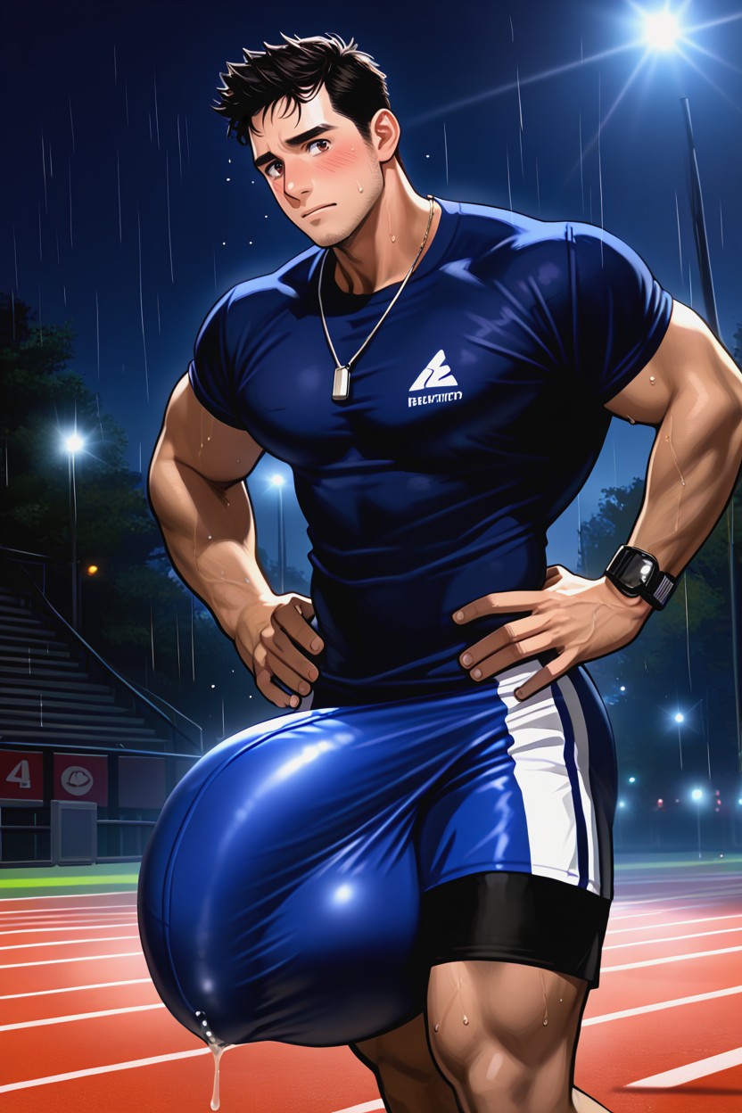 K, Gigantic Fully Erect Cock Bulge, Correct Anatomy AI同性戀黃片