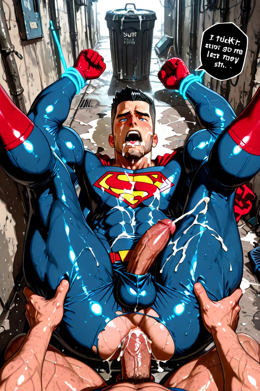 Cum Spraying Everywhere, Cum On Pecs, Cum On Thighs AI Gay Porn