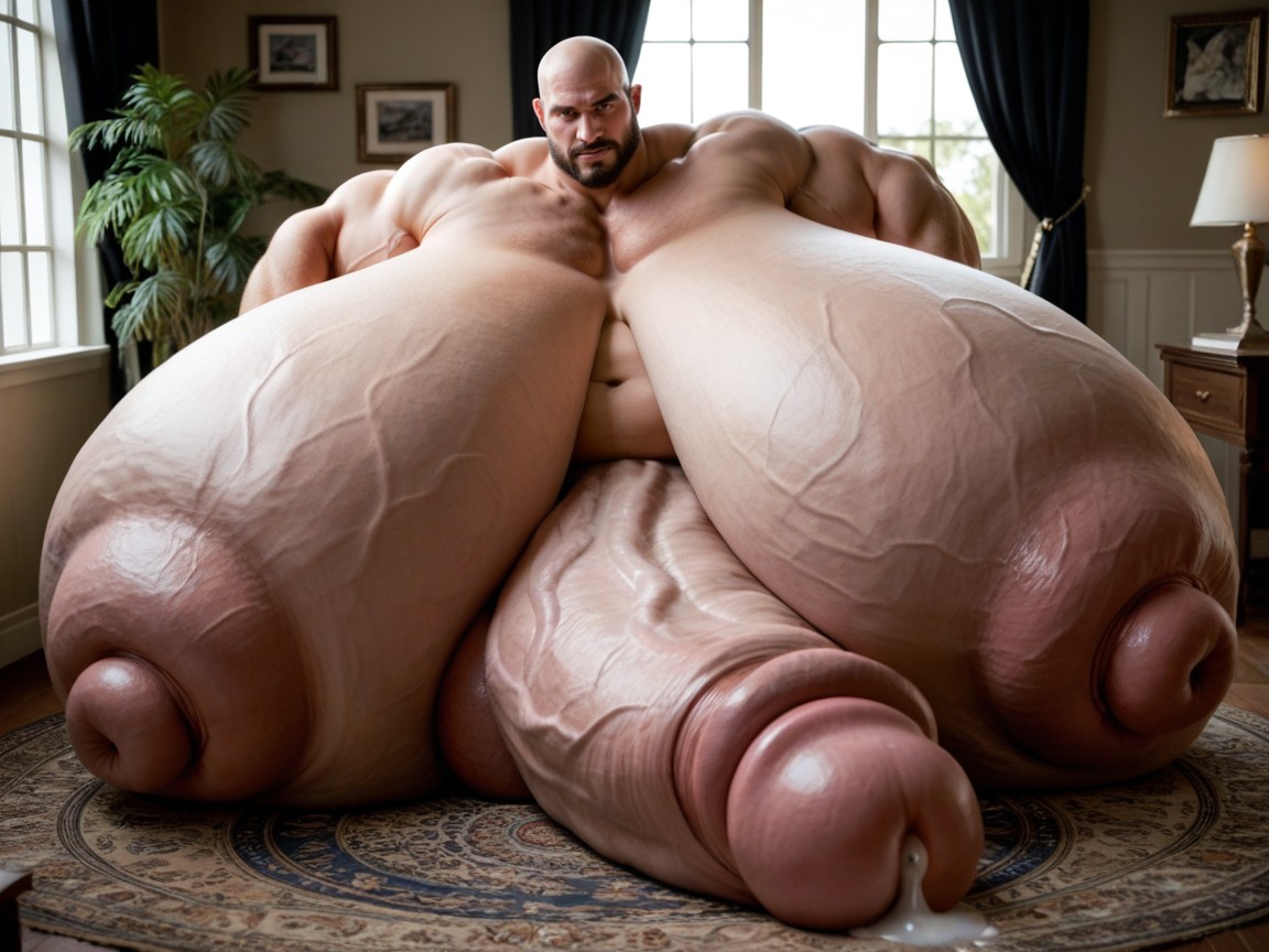 Obese, Balls Bigger Than Human, Exploding With Ball Growth Porno gay IA