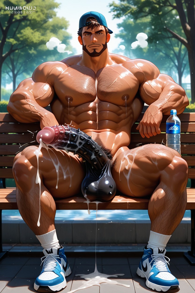 Socks, Cum On Legs, Broad Shoulders ゲイAIポルノ