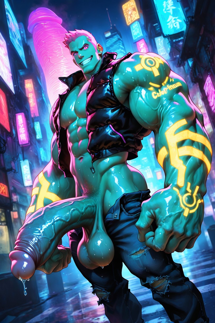 Body High Detailed, Tech, Kajinman ゲイAIポルノ