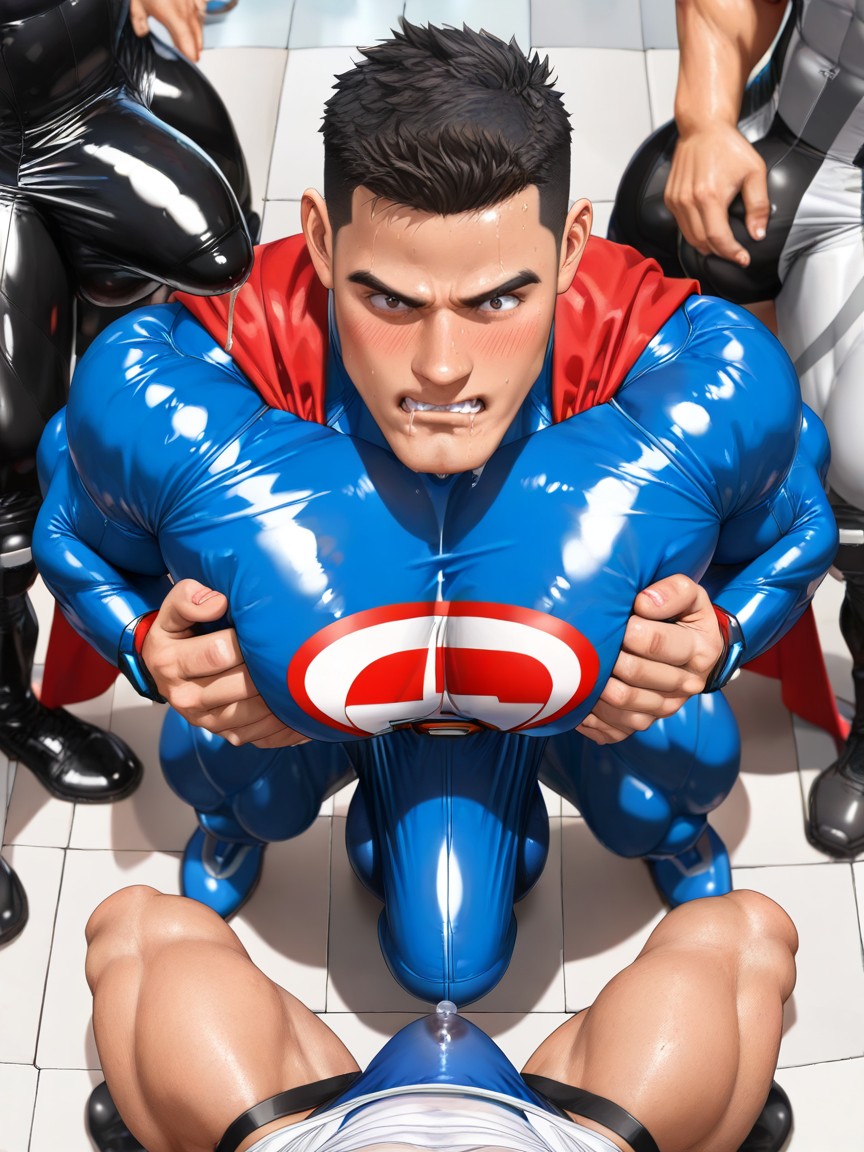 Photorealistic, Cock Bulge Bigger Than Entire Body, Male Only AI同性戀黃片