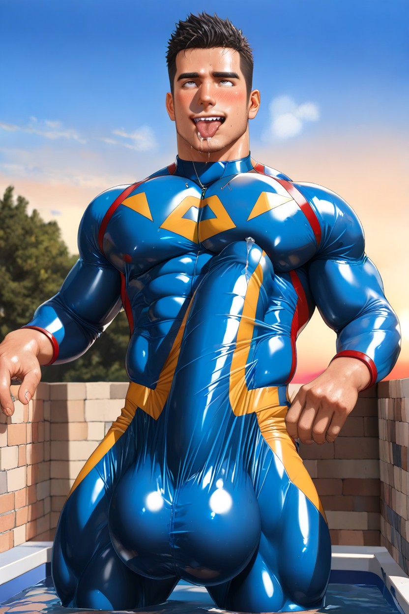 Correct Anatomy, 日没, Photorealistic ゲイAIポルノ