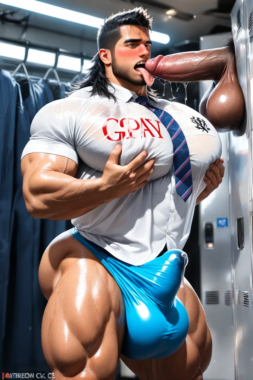 Detailed, Correct Anatomy, Cock Outline In Shirt AI同性恋黄片
