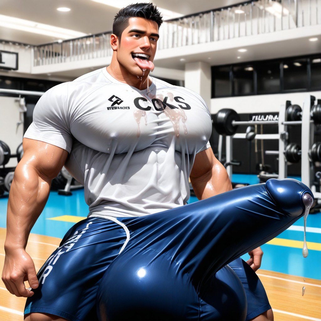 Gay, Vertical Hyper Bulge, Correct Anatomy AI同性戀黃片
