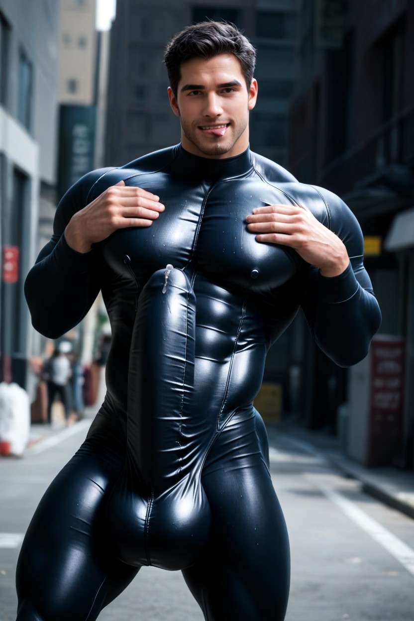 Gigantic Thick And Long Bulge, Correct Anatomy, 肌肉型 AI同性戀黃片
