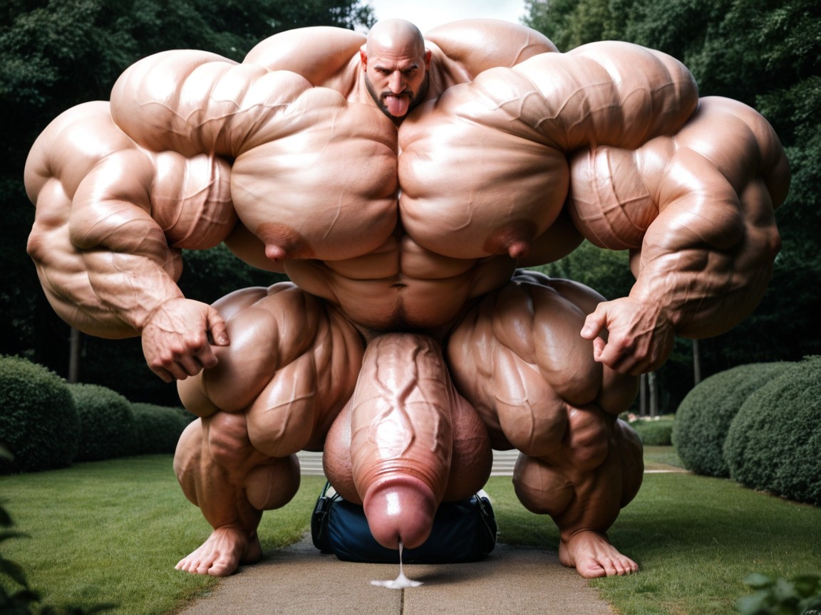 Balls Bigger Than Human, Exploding With Muscle Growth, 20+ ゲイAIポルノ