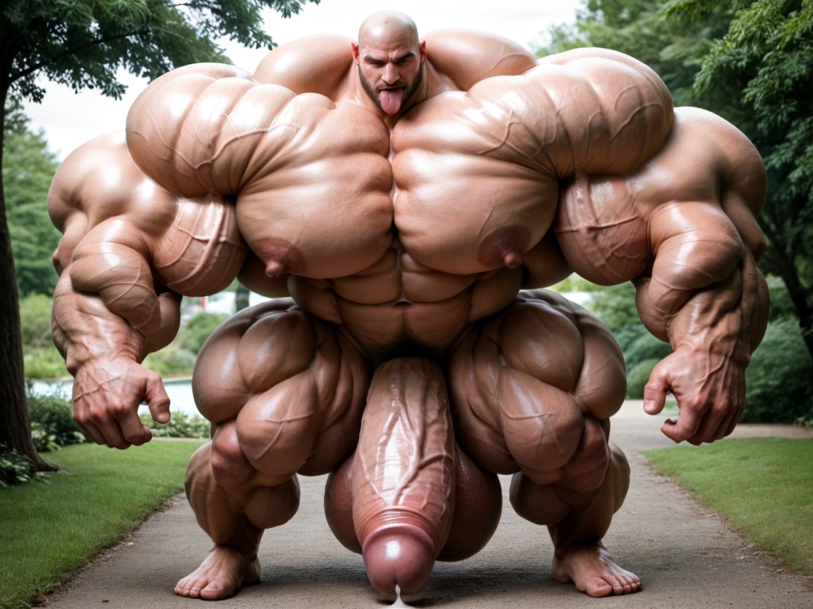 Massive Oversized Muscle Growth, Hyper Cock Bigger Than Human, Extreme Hyper Muscles ゲイAIポルノ