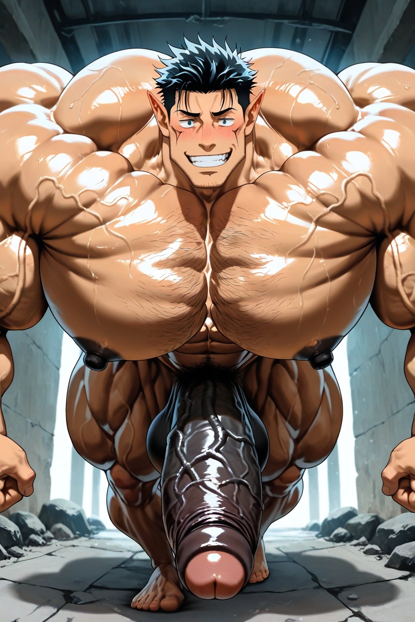 Hairy Crotch, Masculine, Testicles AI同性戀黃片